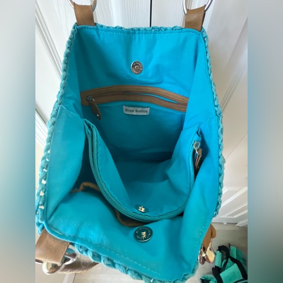 Turquoise Straw Studios Bag - Picture 4 of 5